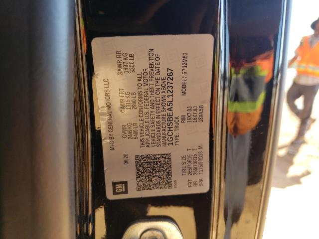Photo 10 from auction – 2020 CHEVROLET COLORADO with VIN 1GCHSBEA5L1237267