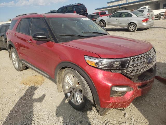FORD EXPLORER L 2020 with VIN 1FMSK8FH9LGB50016 - Photo from auction