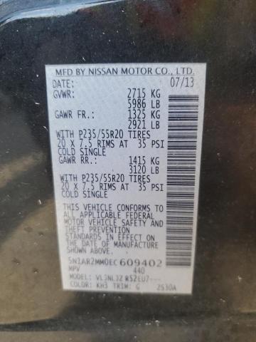 Photo 10 from auction – 2014 NISSAN PATHFINDER with VIN 5N1AR2MM0EC609402