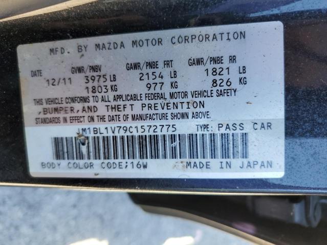 Photo 10 from auction – 2012 MAZDA 3 I with VIN JM1BL1V79C1572775