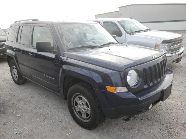 Photo 1 from auction – 2014 JEEP PATRIOT SP with VIN 1C4NJRBB6ED595507