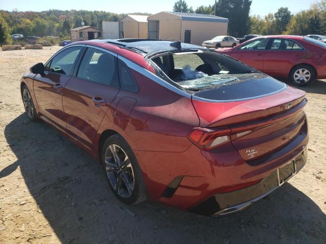 Photo 3 from auction – 2021 KIA K5 EX with VIN 5XXG34J2XMG030334