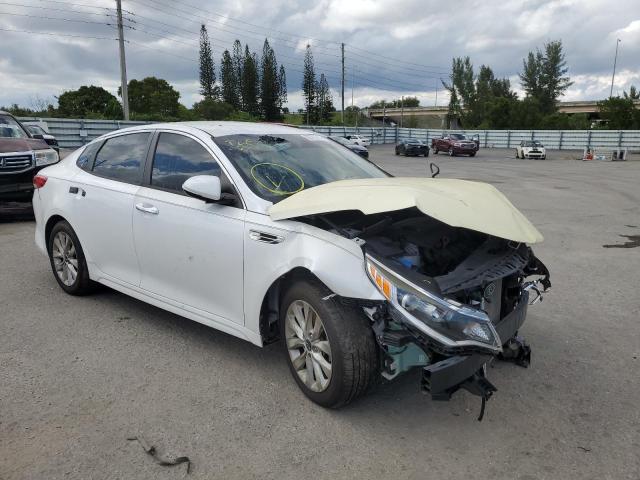 KIA OPTIMA LX 2016 with VIN 5XXGT4L35GG005870 - Photo from auction