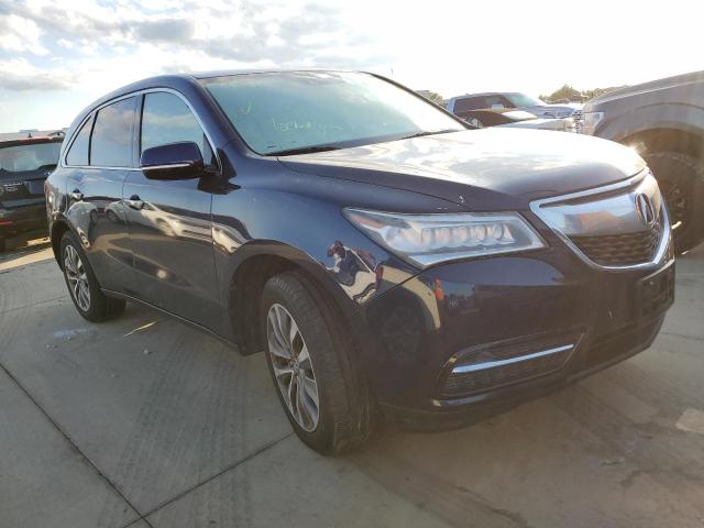 Photo 9 from auction – 2014 ACURA MDX TECHNO with VIN 5FRYD4H43EB016917