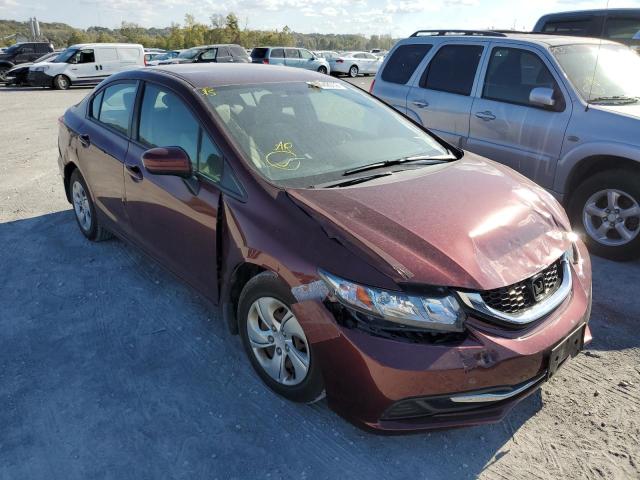 HONDA CIVIC 2015 with VIN 19XFB2F5XFE120682 - Photo from auction