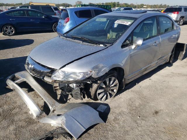 Photo 2 from auction – 2010 HONDA CIVIC EX with VIN 19XFA1F87AE021379