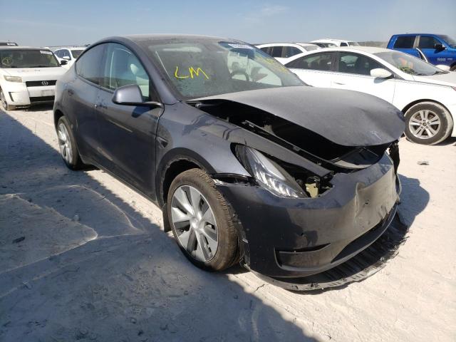 TESLA MODEL Y 2021 with VIN 5YJYGDEE2MF262409 - Photo from auction
