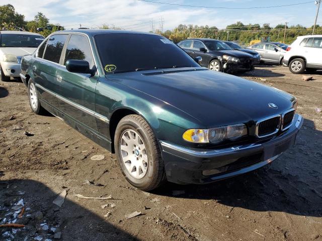 BMW 740 IL 2001 with VIN WBAGH834X1DP21308 - Photo from auction