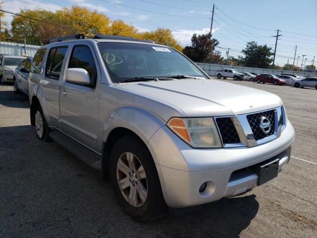 NISSAN PATHFINDER 2005 with VIN 5N1AR18W55C726205 - Photo from auction