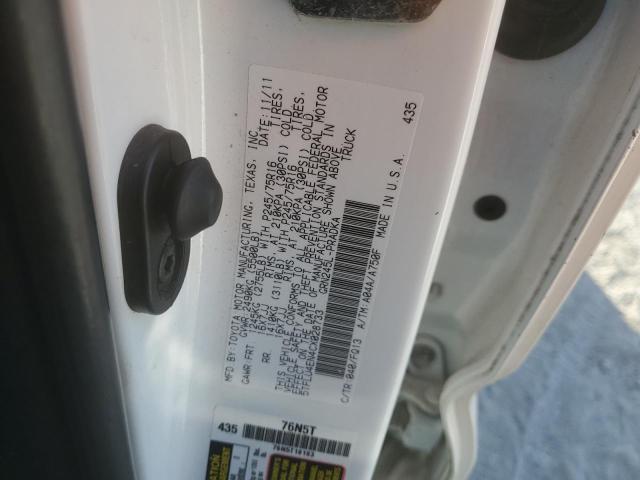 Photo 10 from auction – 2012 TOYOTA TACOMA DOU with VIN 5TFLU4EN4CX028733
