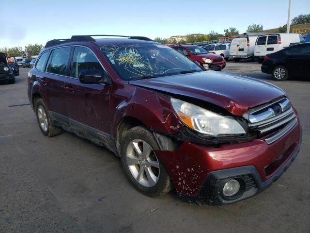 SUBARU OUTBACK 2. 2014 with VIN 4S4BRCAC1E3258635 - Photo from auction