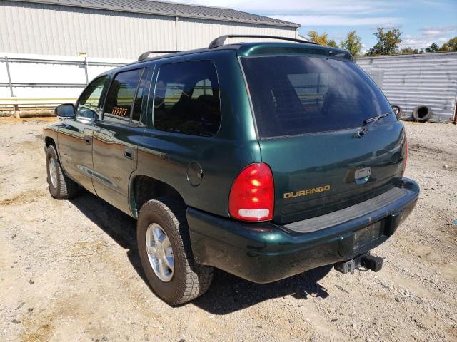 Photo 3 from auction – 2000 DODGE DURANGO with VIN 1B4HS28ZXYF196191