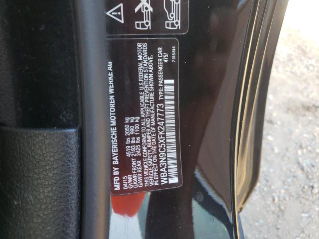 Photo 10 from auction – 2015 BMW 428 XI with VIN WBA3N9C5XFK247773