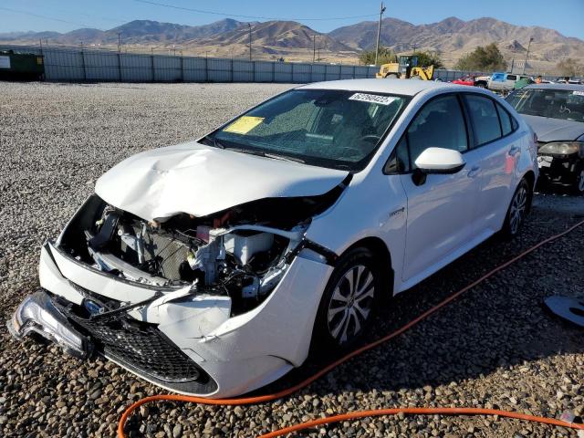 Photo 2 from auction – 2021 TOYOTA COROLLA LE with VIN JTDEAMDE6MJ010483
