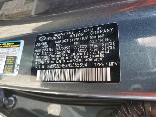 Photo 10 from auction – 2022 HYUNDAI PALISADE S with VIN KM8R3DHEXNU355694