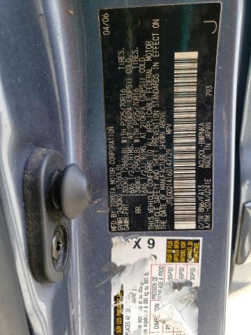 Фото 10 с аукциона – 2006 TOYOTA HIGHLANDER с VIN JTEGD21A160147129