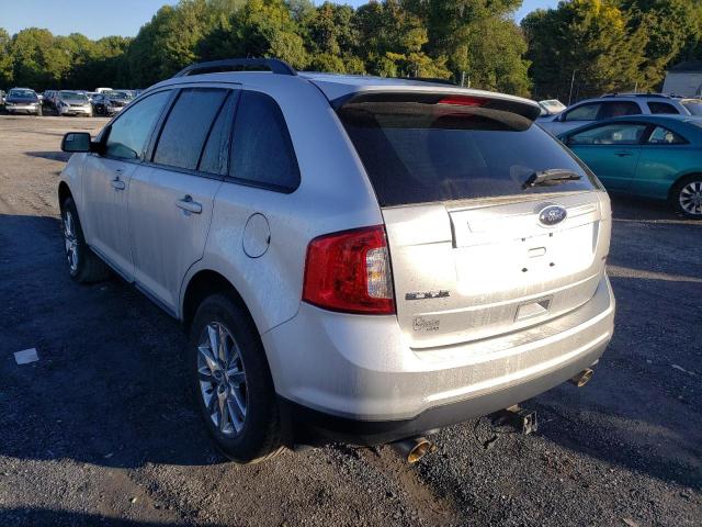 Photo 3 from auction – 2013 FORD EDGE SEL with VIN 2FMDK3JC7DBE36754