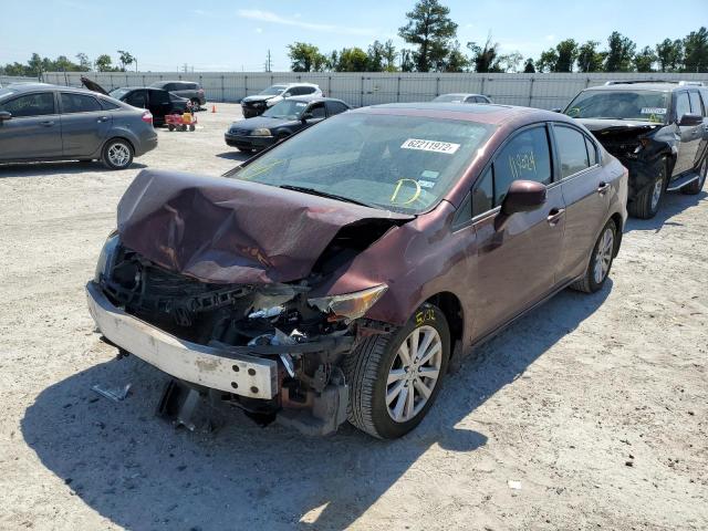 Photo 2 from auction – 2012 HONDA CIVIC EX with VIN 19XFB2F82CE050570