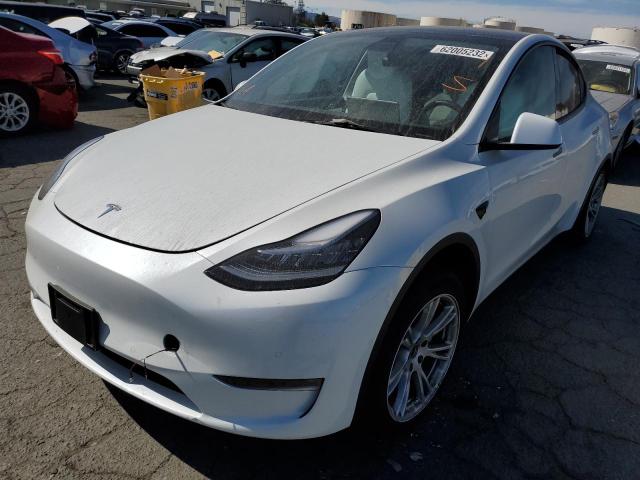 Photo 2 from auction – 2022 TESLA MODEL Y with VIN 7SAYGDEE3NF355685