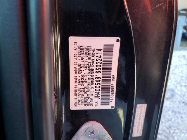 Photo 10 from auction – 2006 ACURA RSX with VIN JH4DC54816S022414