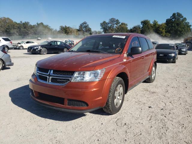 Photo 2 from auction – 2012 DODGE JOURNEY SE with VIN 3C4PDCAB3CT216887