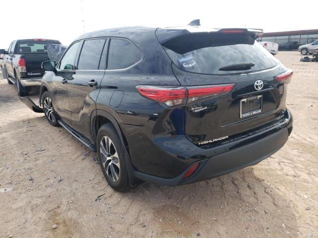 Photo 3 from auction – 2021 TOYOTA HIGHLANDER with VIN 5TDGZRBH0MS533027