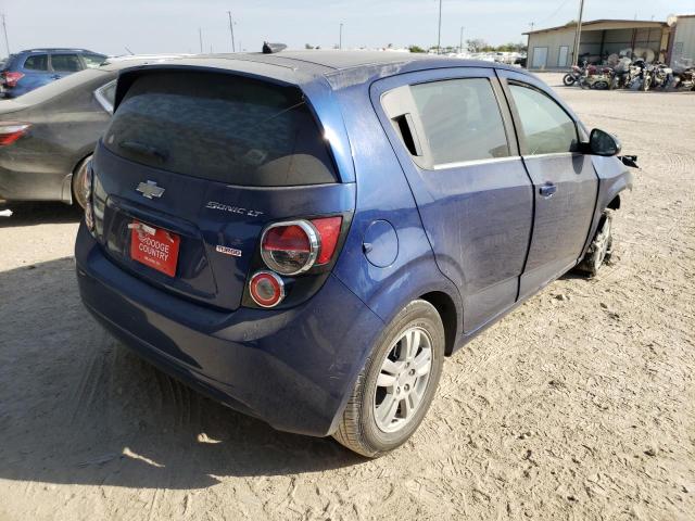 Photo 4 from auction – 2013 CHEVROLET SONIC LT with VIN 1G1JC6SB9D4254908