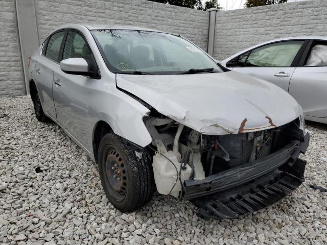 NISSAN SENTRA S 2013 with VIN 3N1AB7AP3DL623482 - Photo from auction