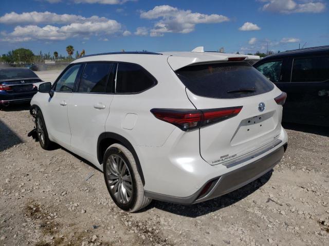 Photo 3 from auction – 2022 TOYOTA HIGHLANDER with VIN 5TDFARAH0NS012900