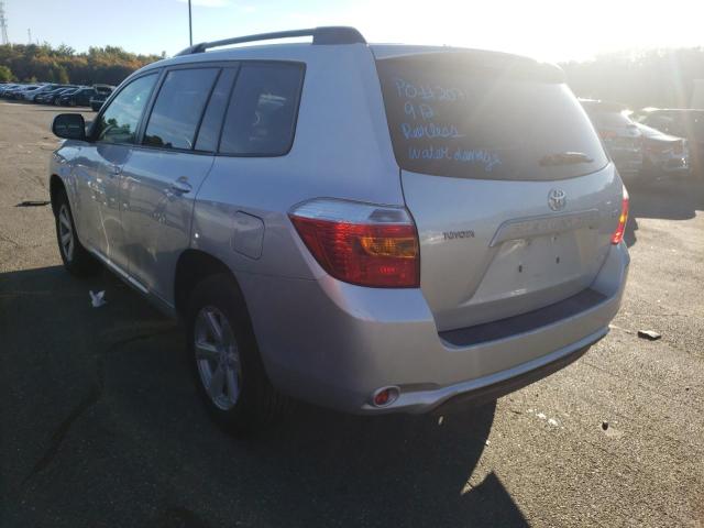 Photo 3 from auction – 2008 TOYOTA HIGHLANDER with VIN JTEES41A482056405