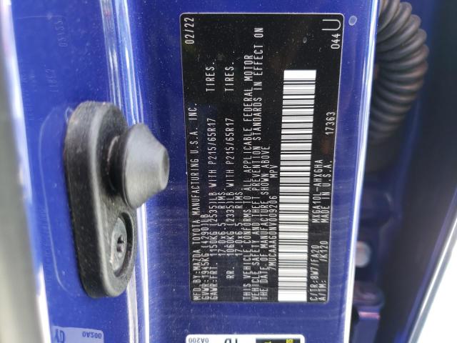 Photo 10 from auction – 2022 TOYOTA COROLLA CR with VIN 7MUCAAAG0NV009206