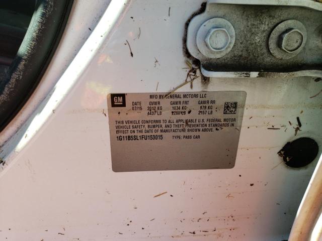 Photo 10 from auction – 2015 CHEVROLET MALIBU LS with VIN 1G11B5SL1FU153015