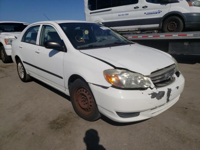 TOYOTA COROLLA CE 2003 with VIN JTDBR32E130005933 - Photo from auction
