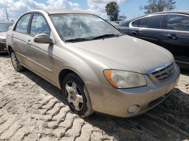 KIA SPECTRA LX 2005 with VIN KNAFE121055124252 - Photo from auction