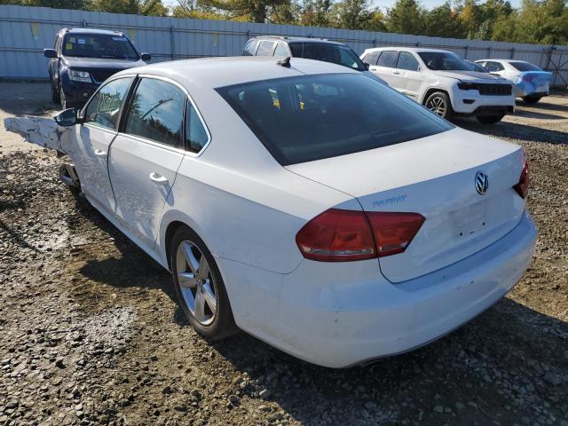 Photo 3 from auction – 2012 VOLKSWAGEN PASSAT SE with VIN 1VWBP7A30CC011926