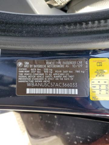 Photo 10 from auction – 2010 BMW 528 I with VIN WBANU5C57AC366033