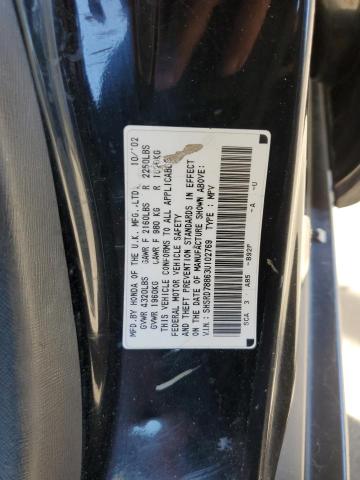 Photo 10 from auction – 2003 HONDA CR-V EX with VIN SHSRD78863U102769