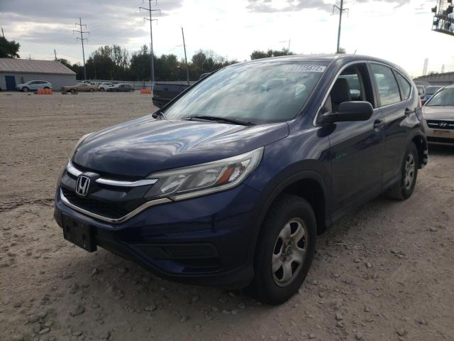 Photo 2 from auction – 2015 HONDA CR-V LX with VIN 5J6RM4H3XFL021022