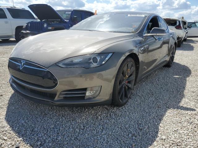 Photo 2 from auction – 2015 TESLA MODEL S P8 with VIN 5YJSA1H47FF086923