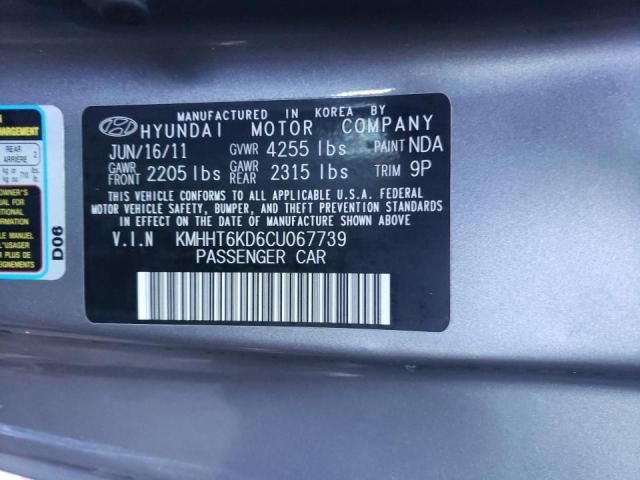Photo 10 from auction – 2012 HYUNDAI GENESIS CO with VIN KMHHT6KD6CU067739