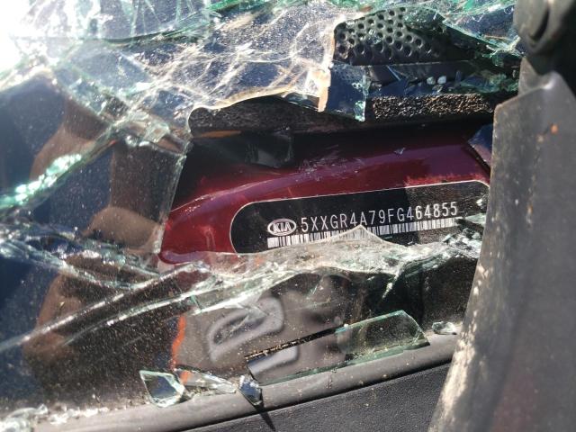 Photo 10 from auction – 2015 KIA OPTIMA with VIN 5XXGR4A79FG464855