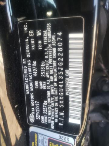 Photo 10 from auction – 2018 KIA OPTIMA EX with VIN 5XXGU4L35JG228074