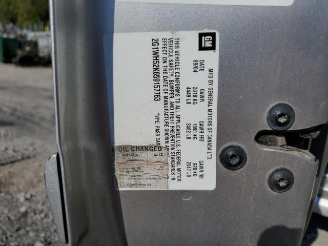 Photo 10 from auction – 2005 CHEVROLET IMPALA LS with VIN 2G1WH52K659157763