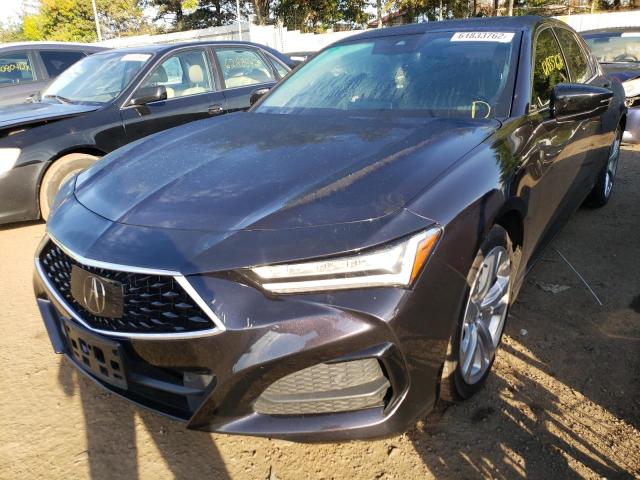 Photo 2 from auction – 2021 ACURA TLX TECHNO with VIN 19UUB6F41MA007632