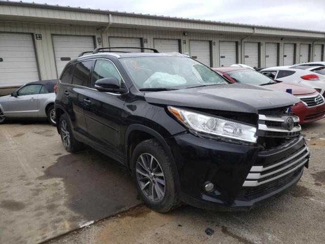 TOYOTA HIGHLANDER 2019 with VIN 5TDJZRFH3KS582557 - Photo from auction