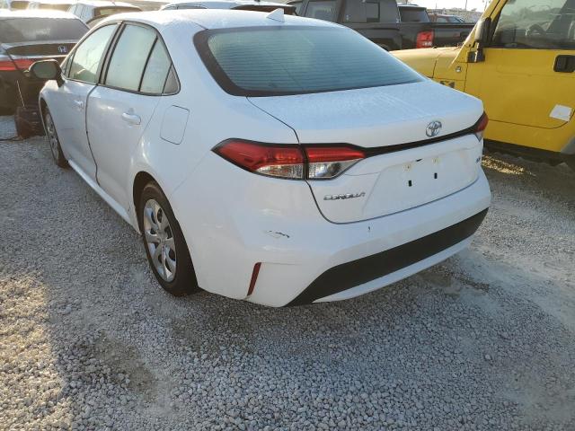 Photo 3 from auction – 2022 TOYOTA COROLLA LE with VIN 5YFEPMAE8NP357359
