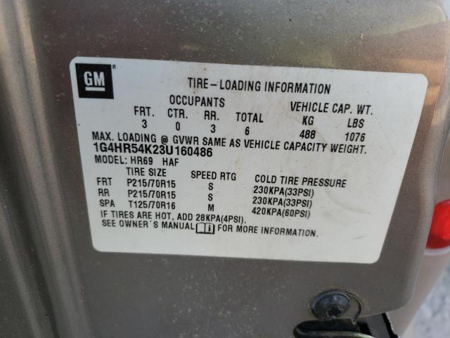 Photo 10 from auction – 2003 BUICK LESABRE LI with VIN 1G4HR54K234160486