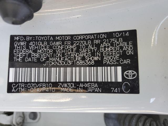 Zdjęcie 10 z aukcji – 2015 TOYOTA PRIUS z VIN JTDKN3DU3F1885368