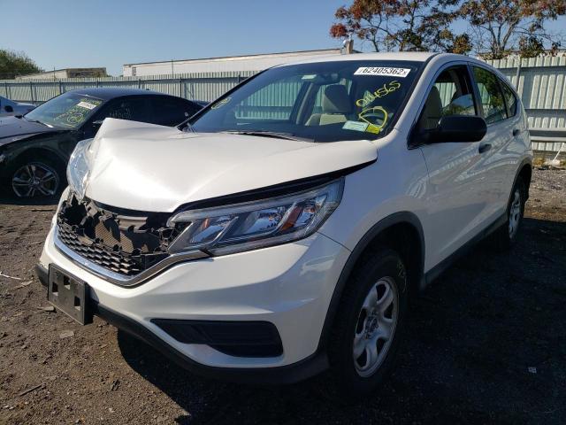 Photo 2 from auction – 2016 HONDA CR-V LX with VIN 5J6RM4H30GL014565