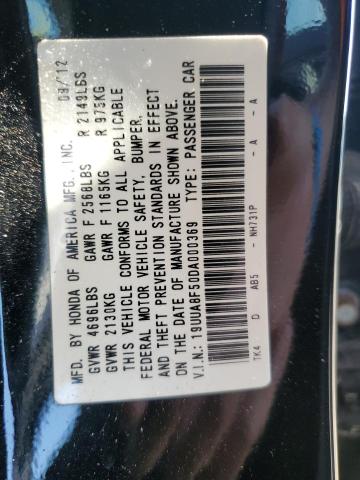 Photo 10 from auction – 2013 ACURA TL TECH with VIN 19UUA8F50DA000369